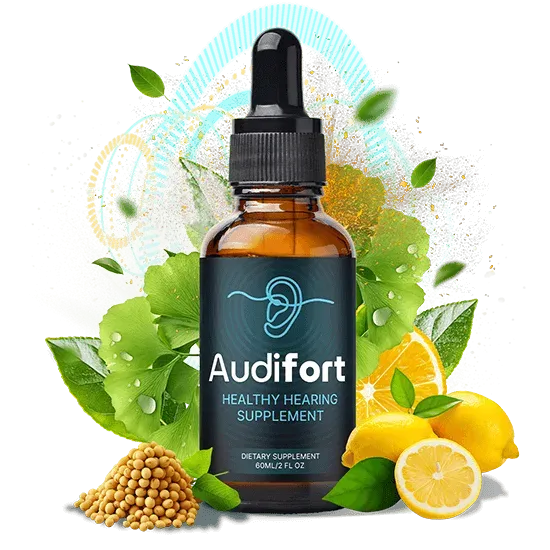 Audifort bottles — official product packaging